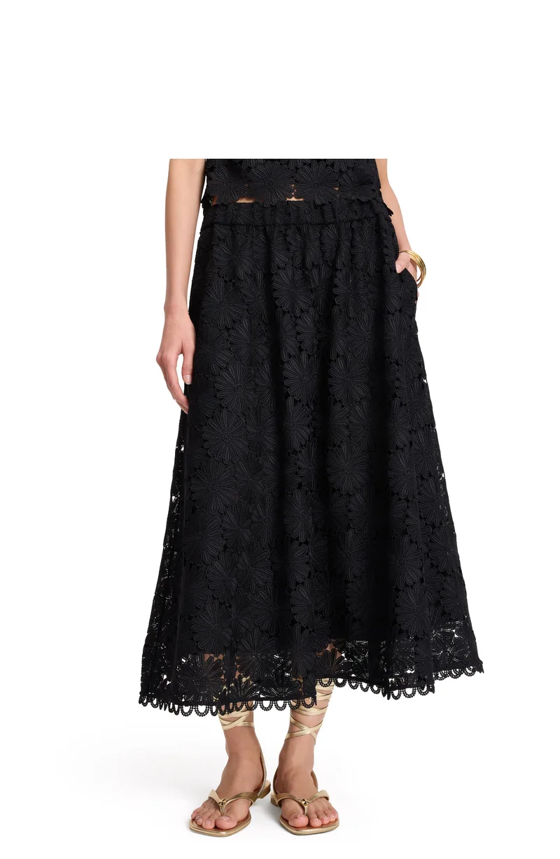 Kate Spade Daisy Lace Skirt
